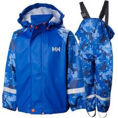 Helly Hansen Jungen Regenanzüge Helly Hansen K Bergen Aop PU Rainset - Olympian Bl (40361-564)