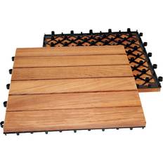 Teak Delta Plate A Left 23916 Outdoor Flooring