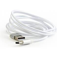 Gembird Cotton Braided USB A - USB-C 2.0 1.8m