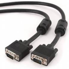 Kabler Gembird Premium Ferrite VGA - VGA 1.8m