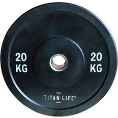 20kg plate Titan Life PRO Rubber Bumper Plate, Levypainot Bumper