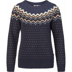 Fjällräven Dame Tøj Fjällräven Övik Knit Sweater W - Dark Navy