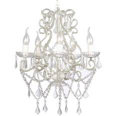 Krystaller lamper vidaXL Maria Theresa 5-Arm Pendel 45cm