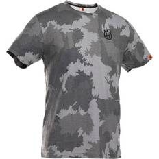 Kamuflasje - Unisex T-skjorter Husqvarna Xplorer T-shirt Short Sleeve Unisex - Forest Camo