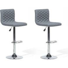 Beliani Orlando Bar Stool 110cm 2pcs