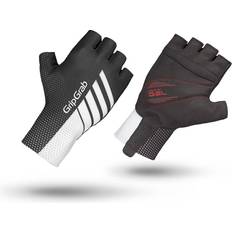 Gripgrab Aero TT Raceday Short Finger Gloves Unisex - White/Black