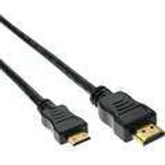 Hdmi hdmi mini high speed InLine High Speed HDMI-HDMI Mini 0.5m