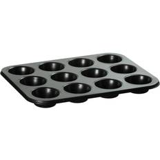 Kolstål Muffinsplåtar Licorice Muffinsplåt 35x26.5 cm