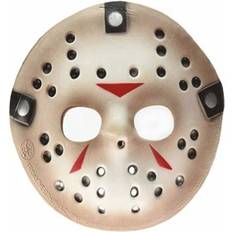 Halloween Masques Rubies Masque de hockeyeur Jason Vorhees pour adulte noir Noir