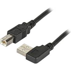 EFB Elektronik Angle 90° USB A - USB B 2.0 0.5m