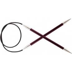 Knitpro Zing Fixed Circular Needles 100cm 6mm