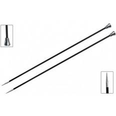 Knitpro Karbonz Single Pointed Needles 25cm 4mm