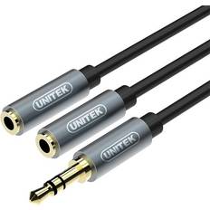 Unitek 3.5mm - 2x3.5mm M-F 0.2m