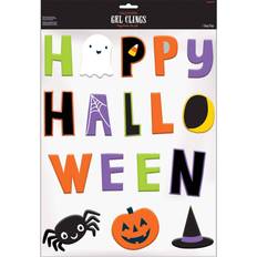 Halloween Decals & Wall Decorations Amscan Decal Hallo-Ween Friends Window Gel Clings