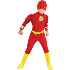 Superhéroes y Villanos Vestidos de fiesta Rubies Deluxe Muscle Chest Flash Kid's Costume Kid's Halloween Costumes