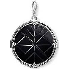 Thomas Sabo Vintage Coin Silver Charm Pendant w. White Zirconia (Y0011-508-11)