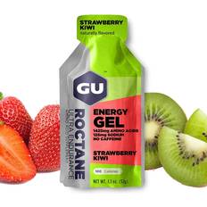 Energy gel 24 stk Gu Roctane Energy Gel Strawberry Kiwi 32g 24 Stk.