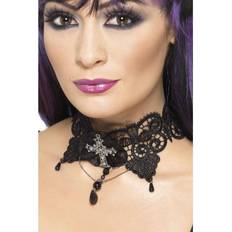 Halloween - Men/Women Accessories Smiffys Gothic Lace Choker