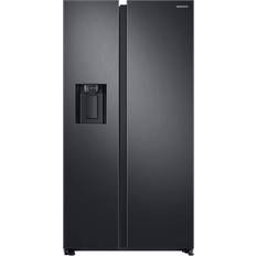 Samsung Black - Ice & Water Dispenser Fridge Freezers Samsung RS68N8230B1/EU Black, Silver