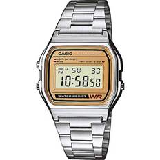 Casio Kulta Rannekellot Casio Digi Retro -rannekello A158WEA-9EF