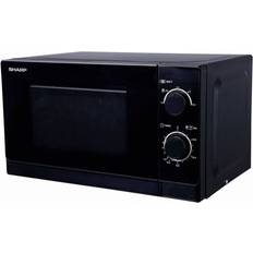 Petite taille Fours à Micro-ondes Sharp R-200BKW Noir