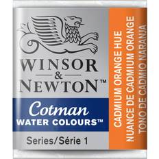 À base d'eau Aquarelles Winsor & Newton Cotman Water Colour Cadmium Orange Hue Half Pan