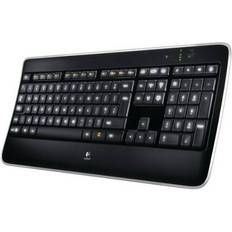 Logitech K800 RF Inalámbrico QWERTY EER Negro