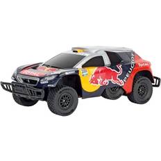 40.0 min RC Auto's Carrera 2.4GHz Peugeot 08 DKR 16 Red Bull