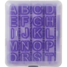 Purple Cookie Cutters Wilton Alphabet & Numbers Fondant Cut Outs Cookie Cutter