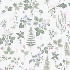Tapetstudion Tapetti Sandudd Metsäpolku 5259-2, 0,53x11,2m, vaaleanvihreä non-woven