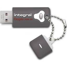 Windows 10 enterprise Integral 16GB Crypto, USB 3.0 (3.1 Gen 1) Type-A, 256-bit AES, Windows 10 Education, Windows 10 Enterprise, Windows 10 Home, Windows 10 Pro, Windows 7 Enterprise, Cuffia, Grigio