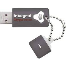 Tarjetas de Memoria & Memorias USB Integral 64gb Crypto Pendrive Memoria Usb