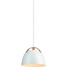 Halo Design Oslo White Pendant Lamp 24cm