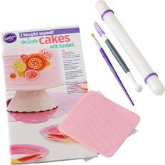 Wilton I Taught Myself To Decorate Cakes With Fondant Book Kakepynt