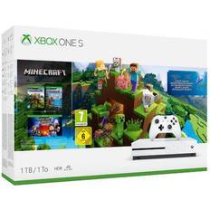 Xbox one 1tb console Microsoft Xbox One S 1TB - Minecraft