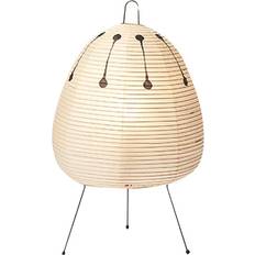 Beige Tischlampen Vitra Akari 1AD Black/Beige Tischlampe 43cm