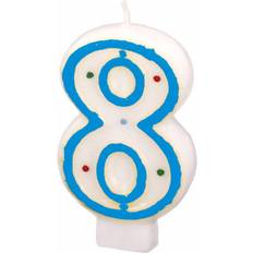 Cake Candles Amscan Numeral 8 (550288)