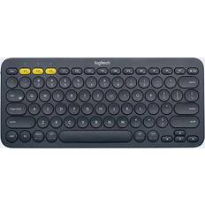 Logitech Wit Toetsenborden Logitech K380 Bluetooth Black QWERTZ DUITS