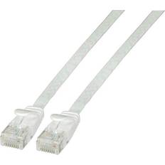 EFB Elektronik Flat RJ45-RJ45 U/UTP Cat6a 0.5m