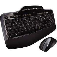 0.0 m Teclados Logitech MK710 Inalambrico USB Teclado + Raton Optico QWERTY Español Negro