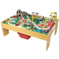 Kidkraft Toy Vehicles Kidkraft Adventure Town Railway Train Set & Table