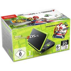 Nintendo 3DS Spelcomputers Nintendo New 2DS XL Black & Lime Green Mario Kar