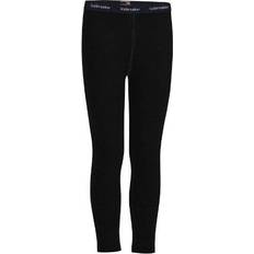 Pantaloni Strato Base - Ragazza Strati di base Icebreaker Bambino Leggings 200 Oasis - Nero