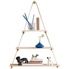 Læder Hylder Amager Væghylde 42cm