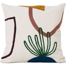 ferm LIVING Mirage Island Komplett dekorationskudde Vit (50x50cm)