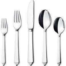 Georg Jensen Cutlery Sets Georg Jensen Pyramid Cutlery Set 5pcs