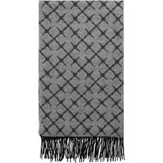 Ortega Cashmere Blend Scarf - Light Grey Melange
