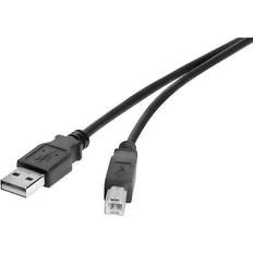 Renkforce USB A-USB B 2.0 0.5m