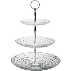 Glass Cake Stands Dorre Glitter 3 storey Cake Stand 25cm