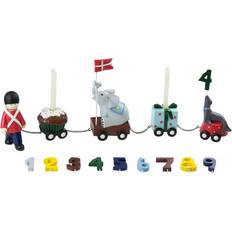 Birthday Trains with 9 Numbers Garder